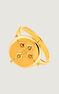Large gold plated medal ring , J04261-02