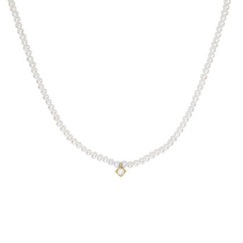 9K gold pearl chain , J04892-02-WP,hi-res