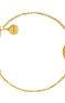 Gold plated chamaleon design bracelet , J03870-02