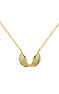 Gold plated wings necklace , J04304-02
