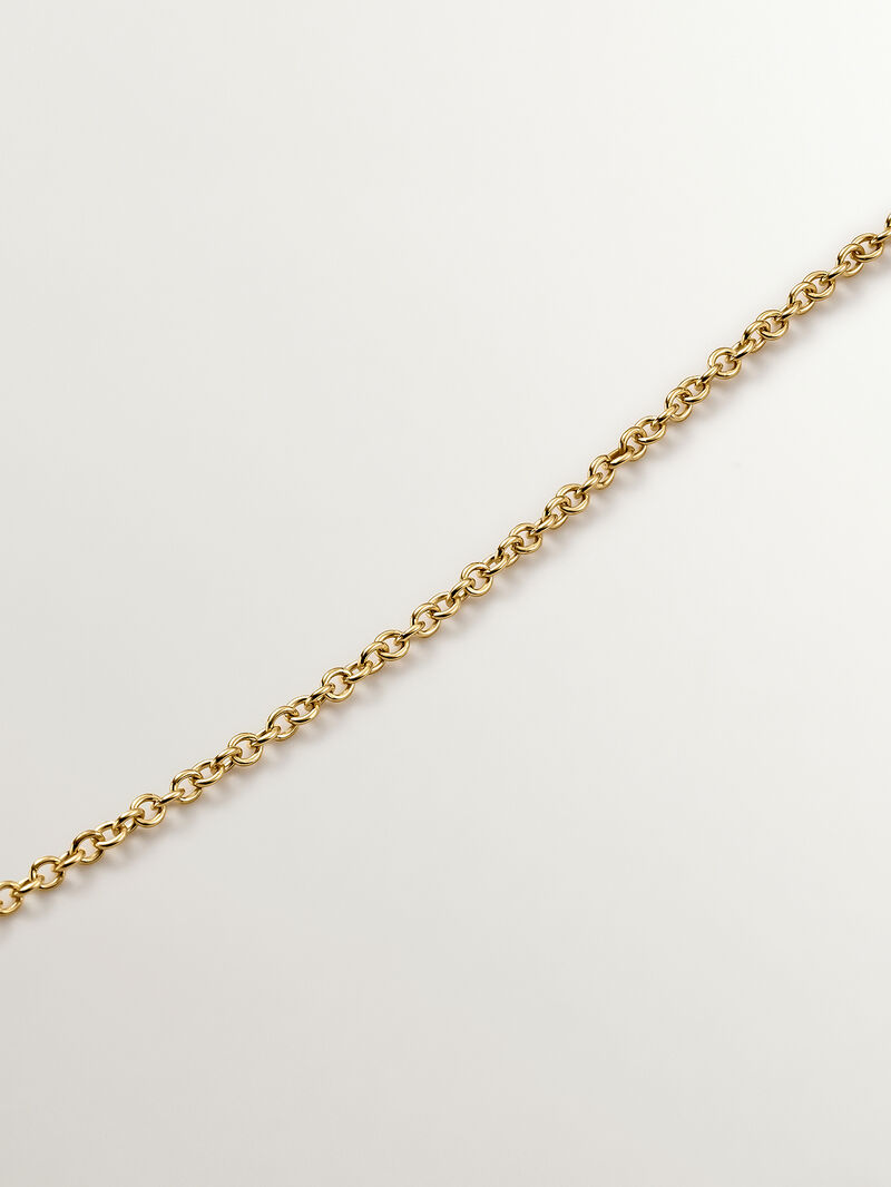 18K Yellow Gold Plated 925 Silver Pendant with Snake. image number 4