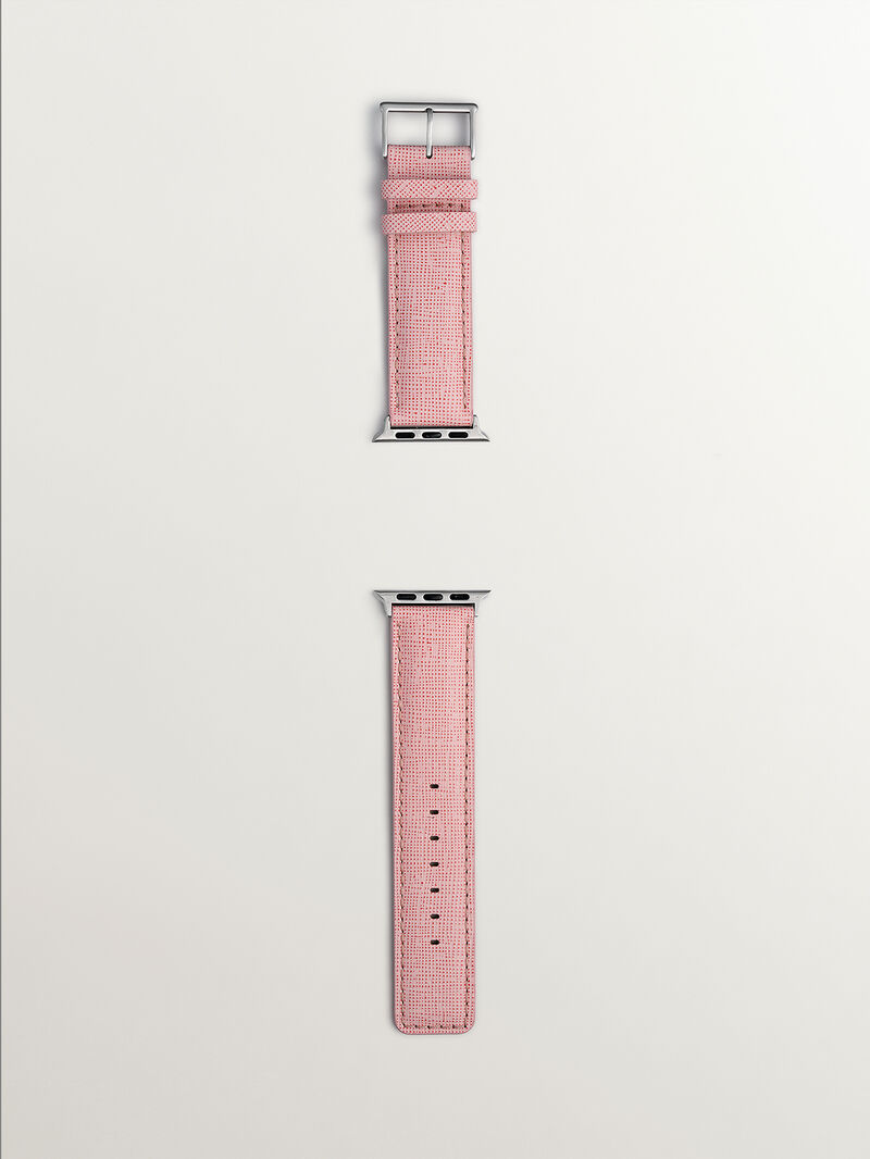 Pink Leather Strap for Apple Watch image number 5