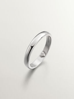 Silver wedding ring with heart on the inside, J05156-01,hi-res