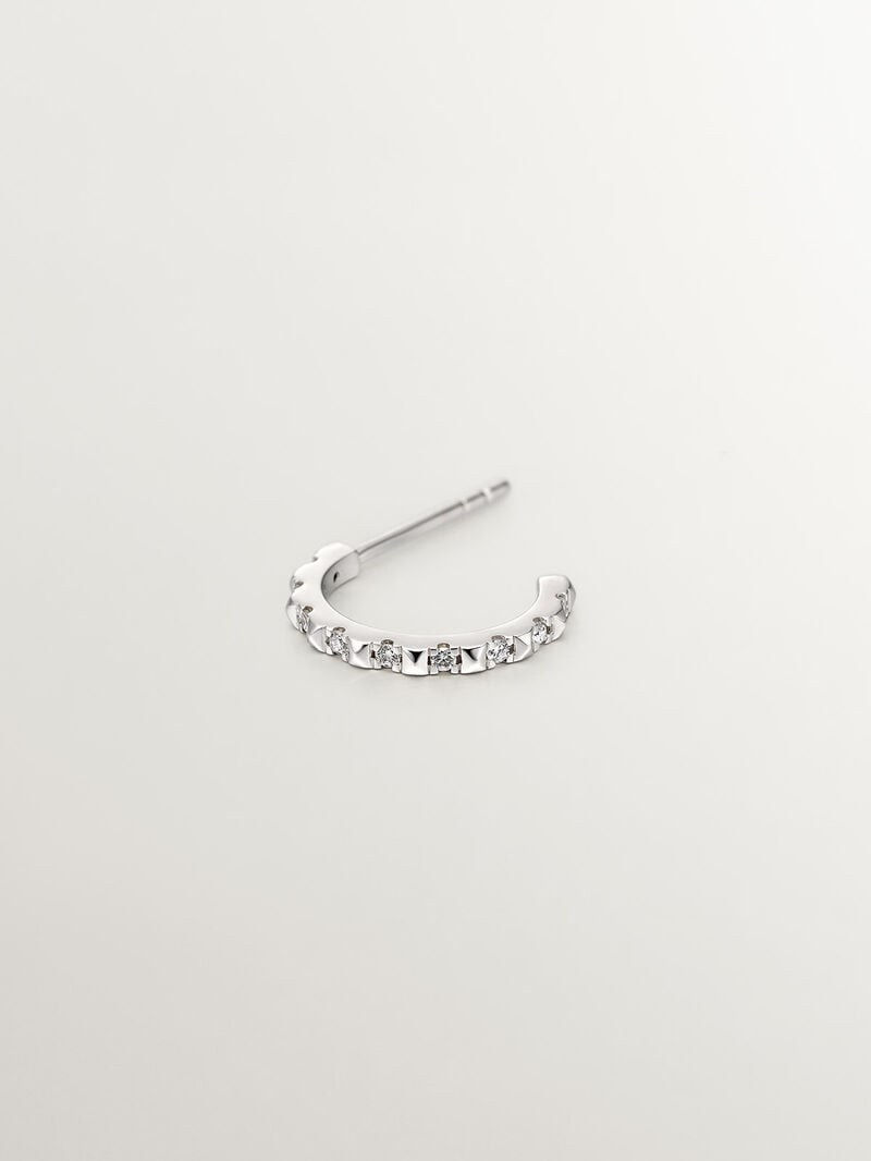 18K White Gold Individual Aro image number 2