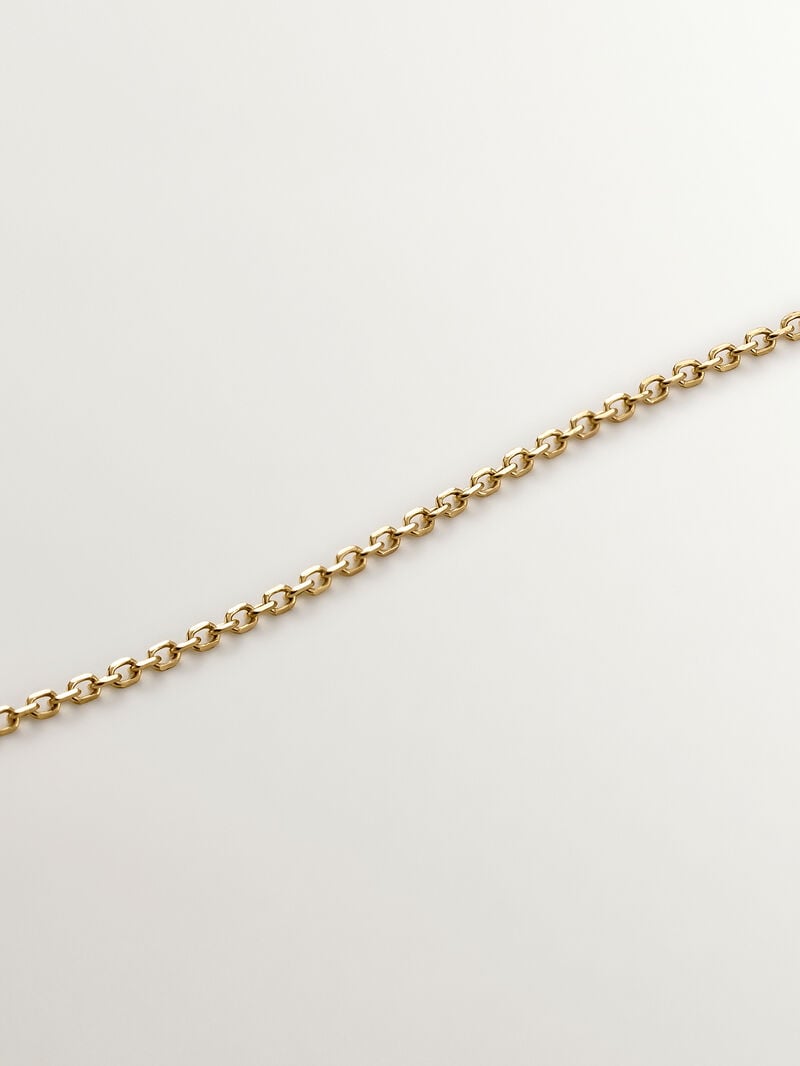 18K yellow gold pendant with a chameleon and diamonds. image number 4