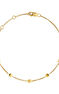 9 kt gold little stars bracelet , J04012-02