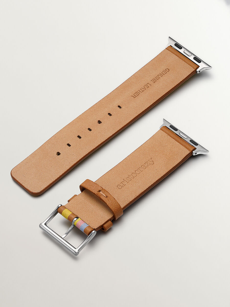 Correa Apple Watch cuero multicolor¬†, IWSTRAP-PLY-P, hi-res