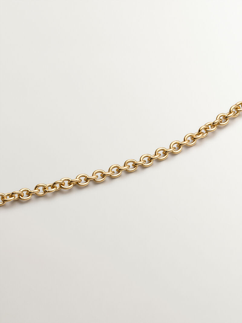 18K yellow gold solitaire pendant with 0.15 ct diamond image number 2
