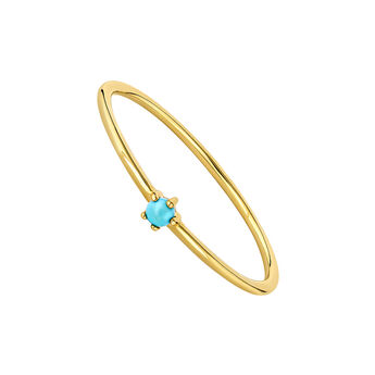 9kt gold turquoise ring , J04702-02-TQ,hi-res