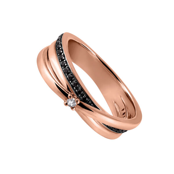 Rose gold topaz mini spinels ring, J03350-03-BSN-WT,hi-res