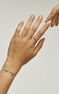 Anillo camaleón de oro amarillo de 18kt con diamantes, J05093-02