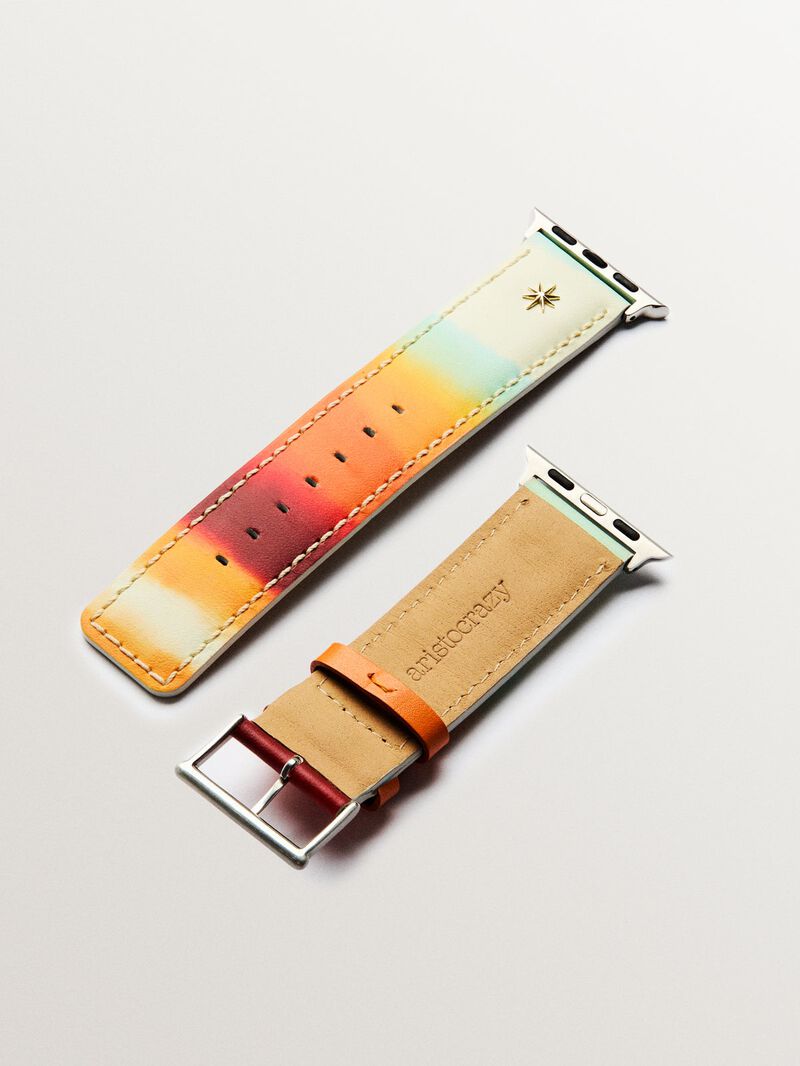 Multicolour leather band for Apple Watch image number 6