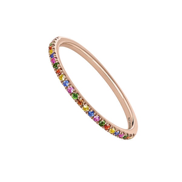 9kt pink gold and colored stones ring, J04339-03-MULTI,hi-res