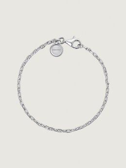 Silver calabrote link bracelet, J05418-01, mainproduct