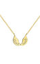 Wings pendant in 18 kt yellow gold-plated sterling silver, J04304-02