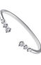 White gold You and I diamond ring 0.1 ct , J03345-01
