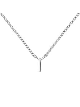 White gold Initial I necklace , J04382-01-I, mainproduct