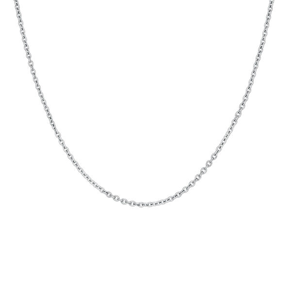 Simple silver chain, J03434-01,hi-res