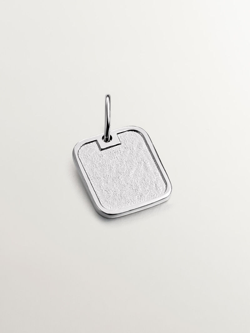 925 silver charm with number 1 image number 2