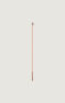 9kt rose gold diamond chain earring, J04960-03-H