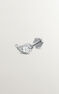 Piercing lágrima de oro blanco de 18kt con diamante , J03385-01-H-18