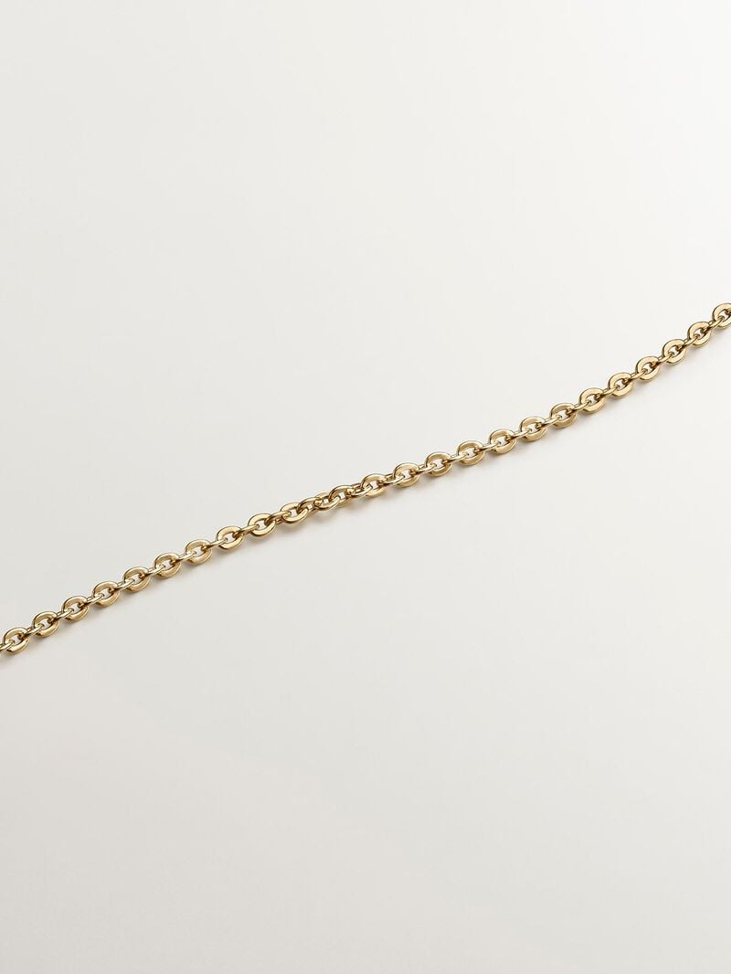 925 Silver pendant bathed in 18K yellow gold with pink rhodolites and purple amethysts. image number 4