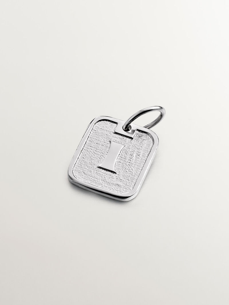 925 silver charm with number 1 image number 0