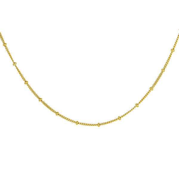 Gold-plated silver ball chain  , J04614-02, mainproduct