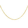 Gold-plated silver ball chain  , J04614-02
