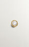 Mini diamond piercing in 18k gold , J03550-02-H-18