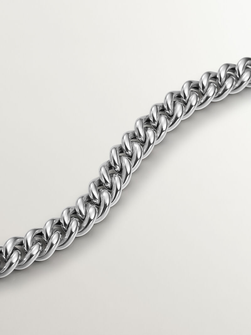 Barbados link bracelet made of 925 silver image number 2