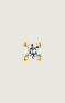 Boucle d’oreille solitaire diamant 0,05 ct or , J00887-02-05-H