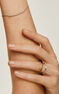 18kt white gold bracelet with diamonds, J00376-01