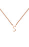 Collar inicial S oro rosa 9 kt , J04382-03-S