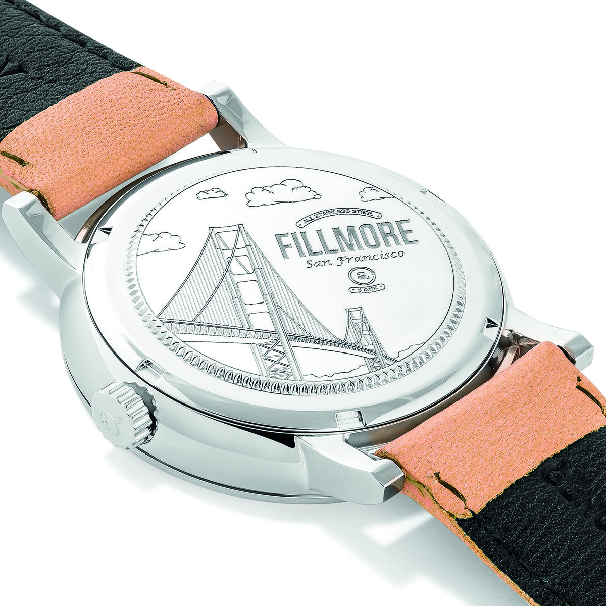Montre Fillmore orange , W55A-STSTWM-LEOR, hi-res