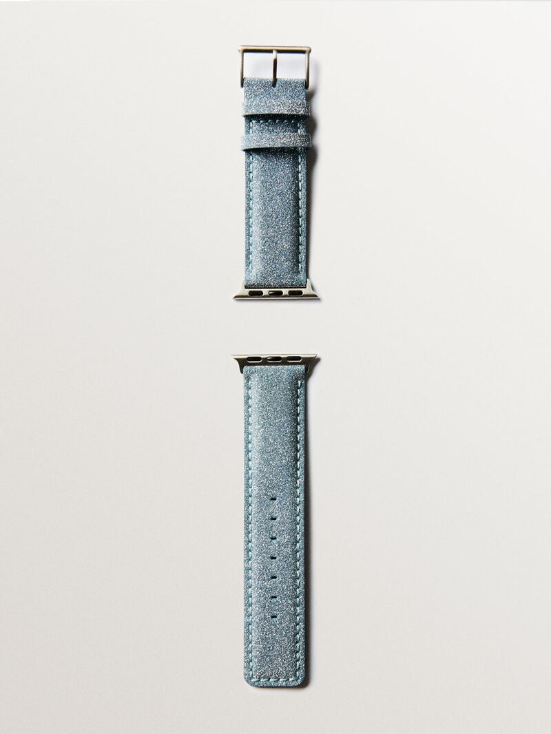 Grey leather band for Apple Watch image number 0