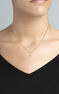 Gold plated motif necklace , J04552-02