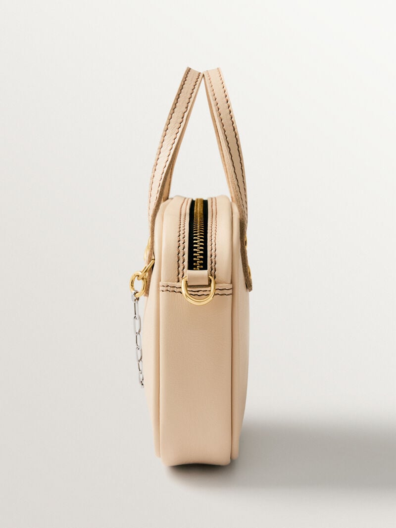 Bolso Sally's Mayo con chain de plata 925 y cierres bañados en oro de 18K image number 2