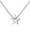 Silver star pendant, J04932-01