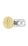 Cross microdermal piercing in 18k gold, J05043-02
