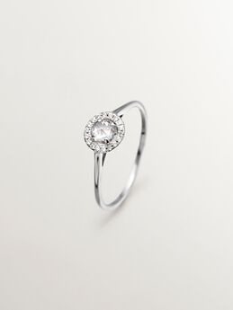 Anillo de plata con piedra topacio blanco y orla de zafiros blancos, J01294-01-WT-WS,hi-res