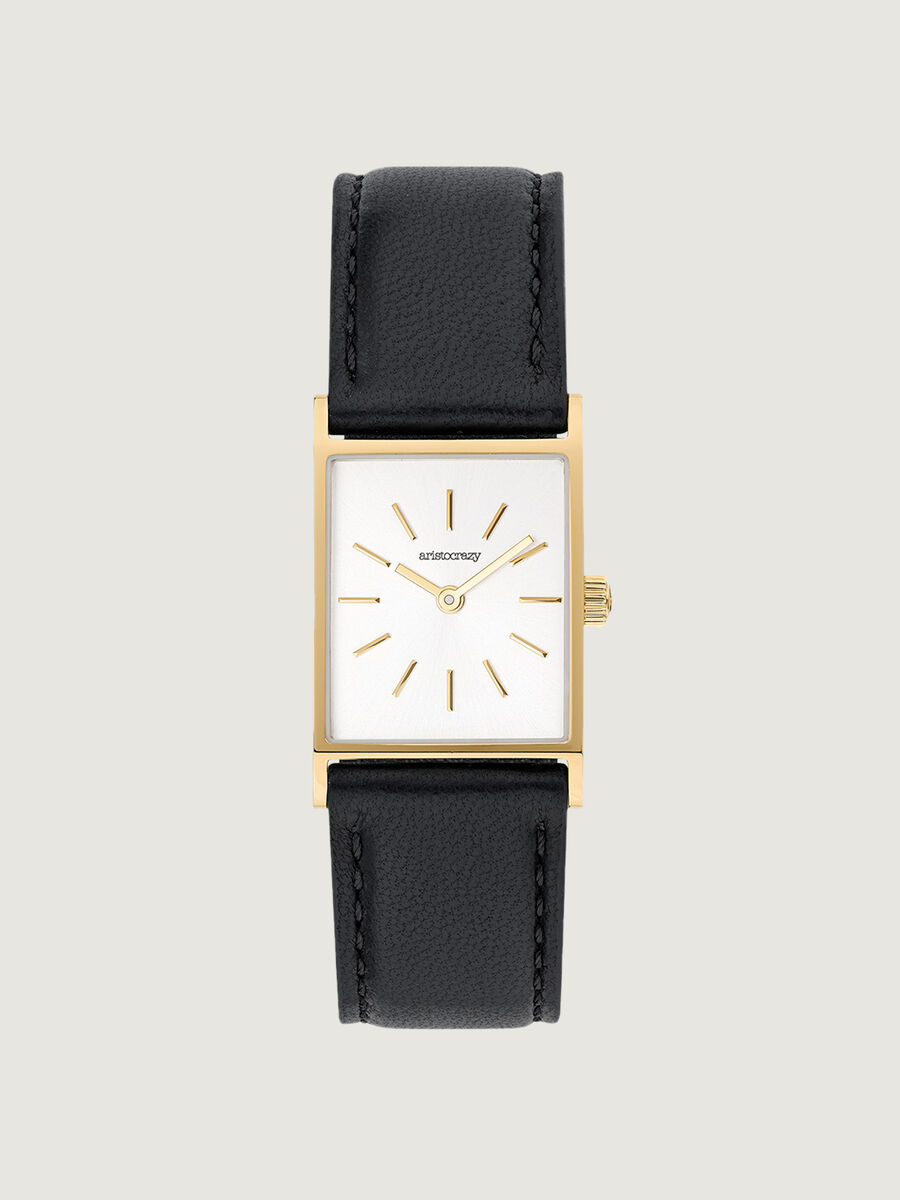 Reloj Vett esfera cuadrada cuero , W59A-YWYWSV-LEBL, hi-res