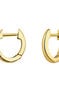 Small gold-plated silver hoop earrings  , J04648-02