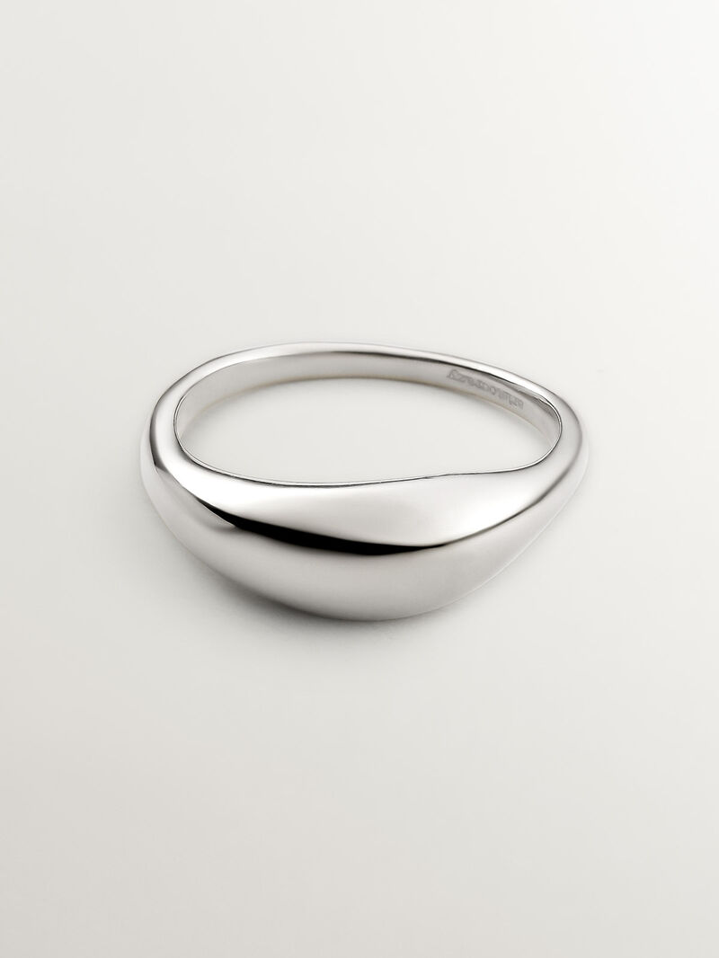 Domed 925 Silver Ring image number 2