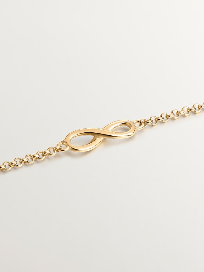 925 Silver Bracelet with Infinity image number 2