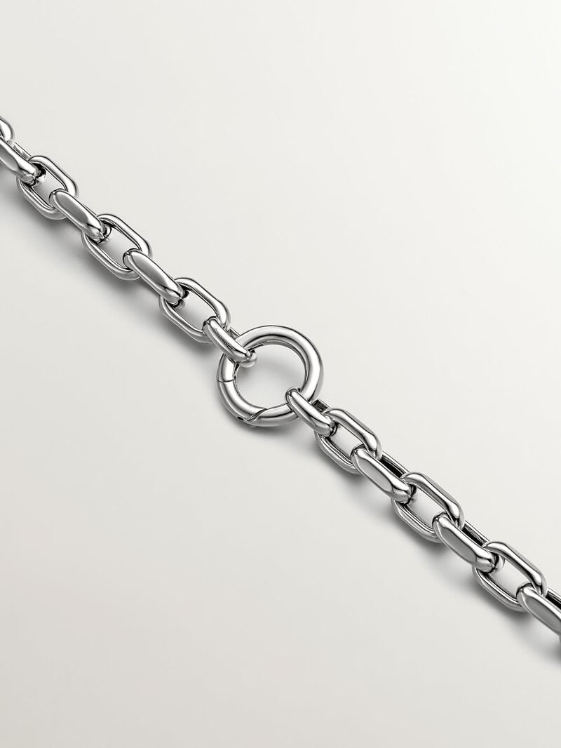 925 Silver Round Carabiner image number 4