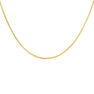 Gold plated Venetian chain necklace, J04612-02