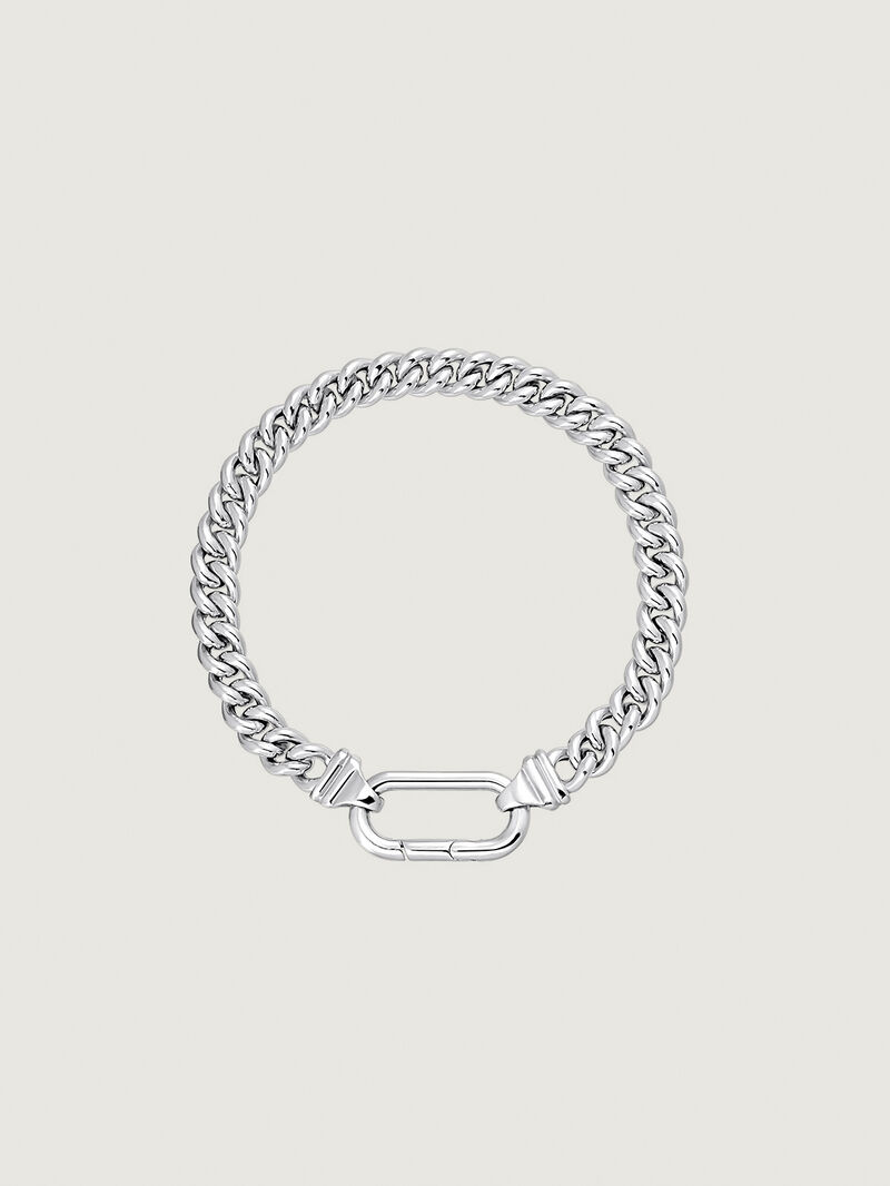 Barbados link bracelet made of 925 silver image number 2
