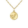 Gold-plated silver Capricorn charm  , J04780-02-CAP