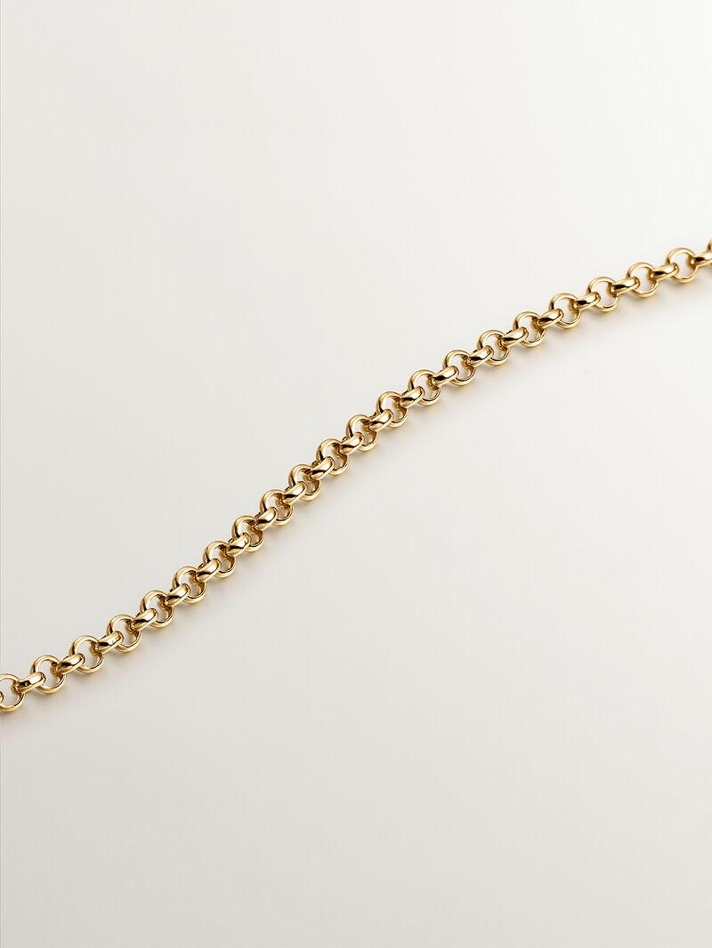 925 Silver pendant dipped in 18K yellow gold with infinity image number 4